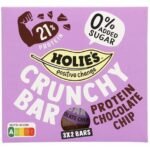 HOLIE'S Crunch bar Prote.Choc.chip 3x40g