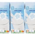 BONI Lait demi-écrémé s. lactose 3x20cl
