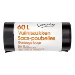 EVERYDAY sacs poubelles 15x60L