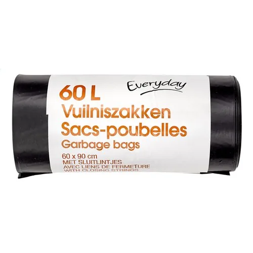 1523538 EVERYDAY sacs poubelles 15x60L – Image 1