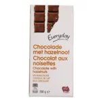 EVERYDAY choc.lait noisettes broy. 200g