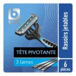 BONI rasoir jetable 3 lames 6pc (1pc)