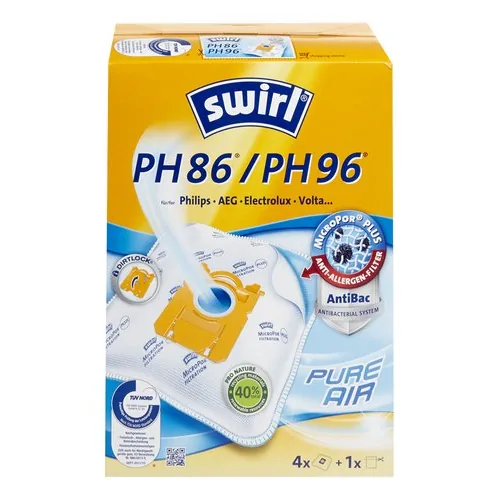 2128590 SWIRL sac pour aspirateur PH86 4pc – Image 1
