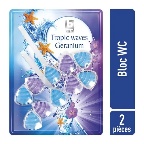 2296813 BONI bloc wc Tropic Waves&Geranium 2pc - Image 1