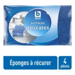 Boni Selection Éponges Surfaces délicates | Bleue 4pc