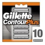 Gillette Contour Plus Produits De Rasage Recharge 10pc (1pc)