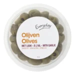 EVERYDAY olives vertes a l'ail 200g