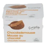 EVERYDAY mousse au chocolat 8x60g