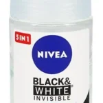 NIVEA deo roll black&white invis. 50ml (1pc)
