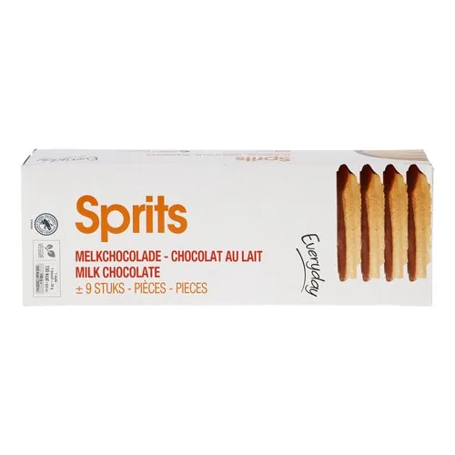3431579 EVERYDAY Sprits chocolat 250g - Image 1