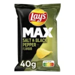 LAY'S MAX MAX Salt & Black Pepper 40g
