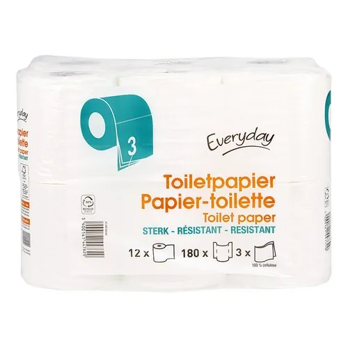 3711302 EVERYDAY papier toilet.résis 3e 180f 12r – Image 1