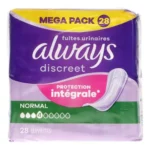ALWAYS DISCREET serv.inco normal 28pc
