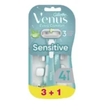 VENUS rasoir jet.Extra Comf.Sens. 3+1pc (1pc)