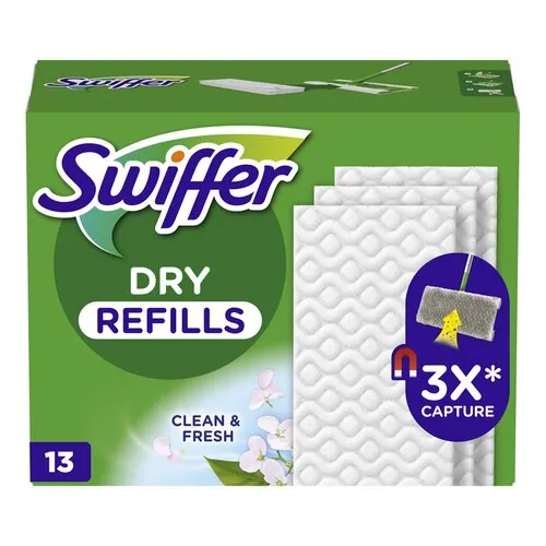 4091944 SWIFFER Dry Refills Clean&Fresh 13pc – Image 1