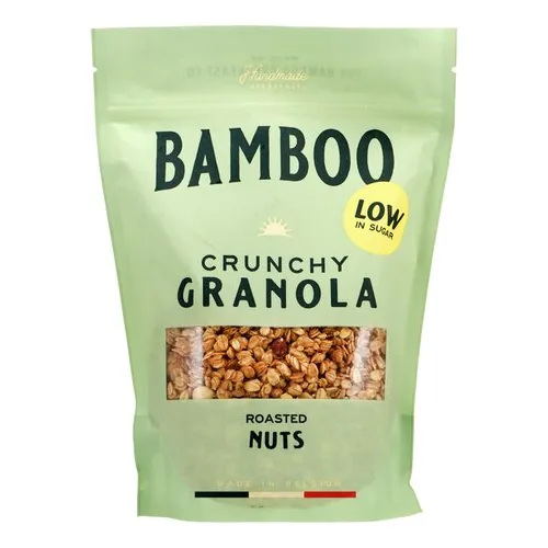 4132845 BAMBOO Crun.gr.Roasted Nuts L.Sugar 400g – Image 1