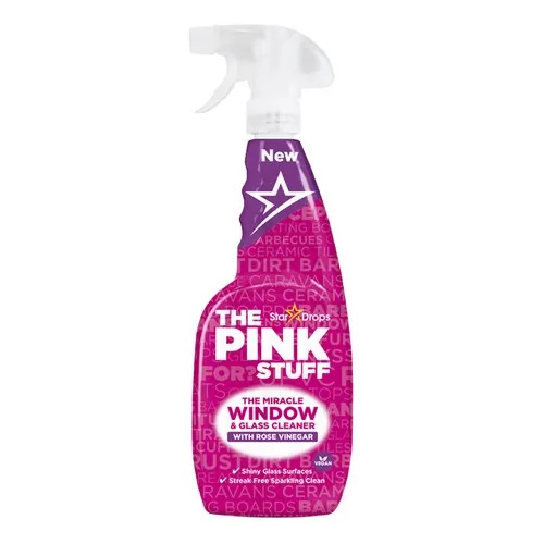 4150739 THE PINK STUFF Window&Glass spray 750ml – Image 1