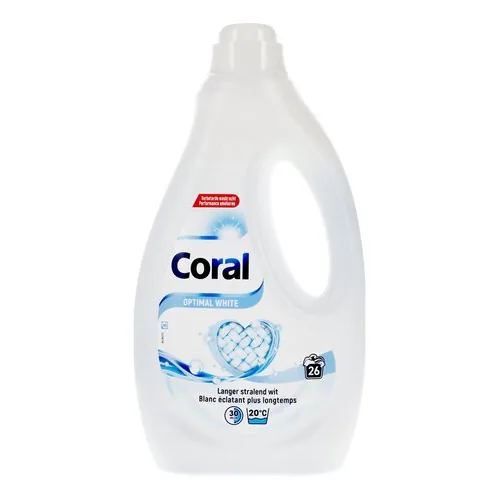 4152632 Coral Lessive Liquide | Optimal White | 26 doses 1,17L – Image 1
